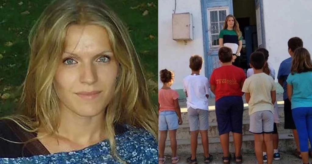 Δασκάλα πάει κάθε πρωί στην Τέλενδο με βαρκούλα για να κάνει μάθημα στα παιδιά του δημοτικού (εικόνες)